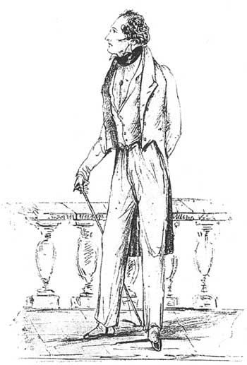 Байрон в 1823 году
